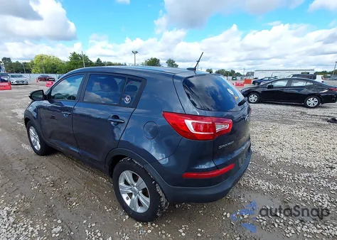 2013 Kia Sportage Lx from USA, damaged, VIN KNDPB3A26D7355052